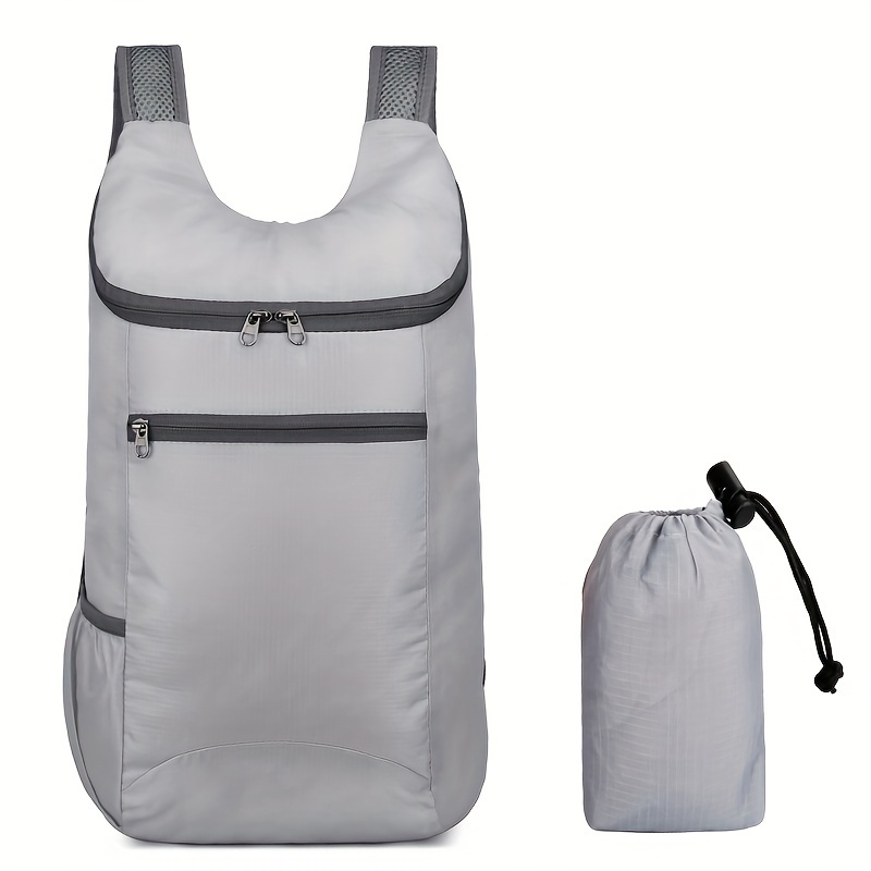 1pc Zaino Leggero Pieghevole, Borsa Sportiva Viaggio Allaperto Uomini E  Donne, Resistente Allacqua E Confortevole, Risparmia Offerte