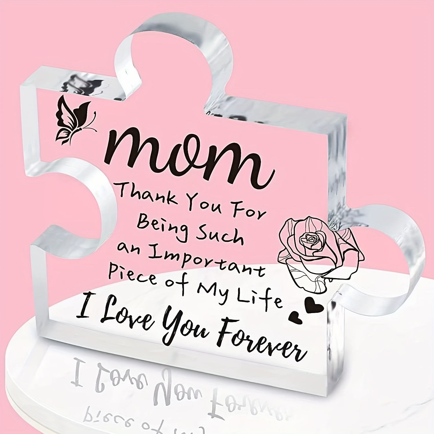 Christmas Gift Mom Mother Xmas Gifts Love Text Keepsake Plaque Birthday  Present