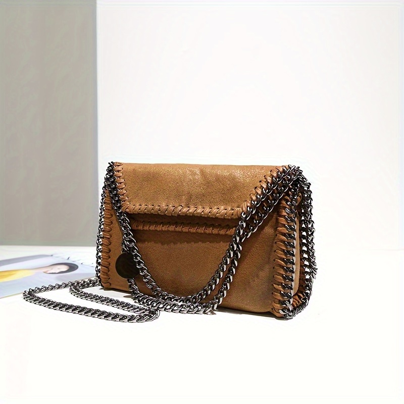 Chain trim cheap crossbody bag