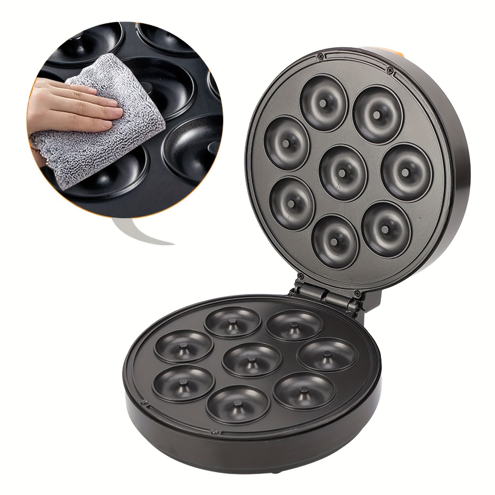 Household Mini Waffle Maker Snacks DIY Double-sided Heating