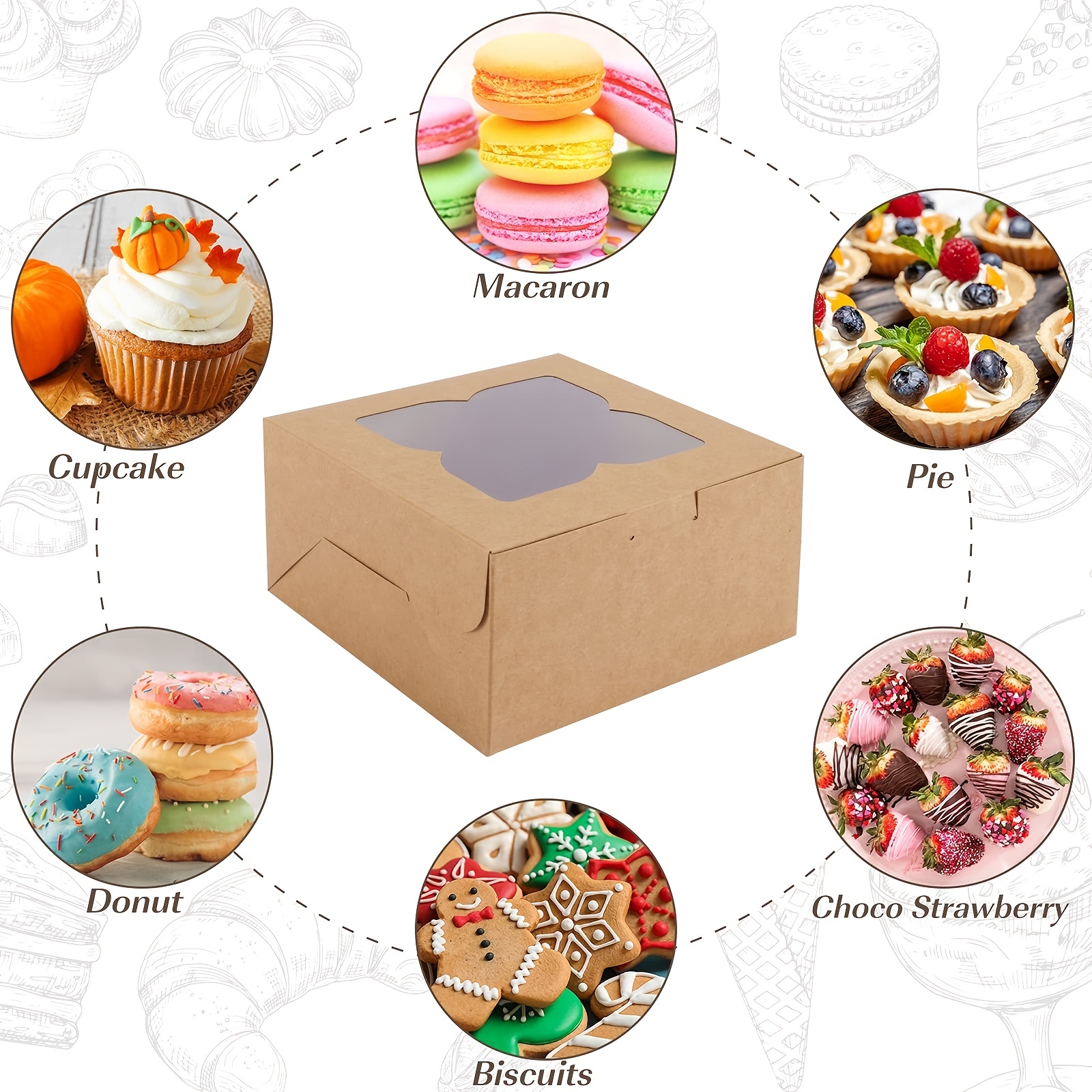 Small Food Packaging Boxes With Window