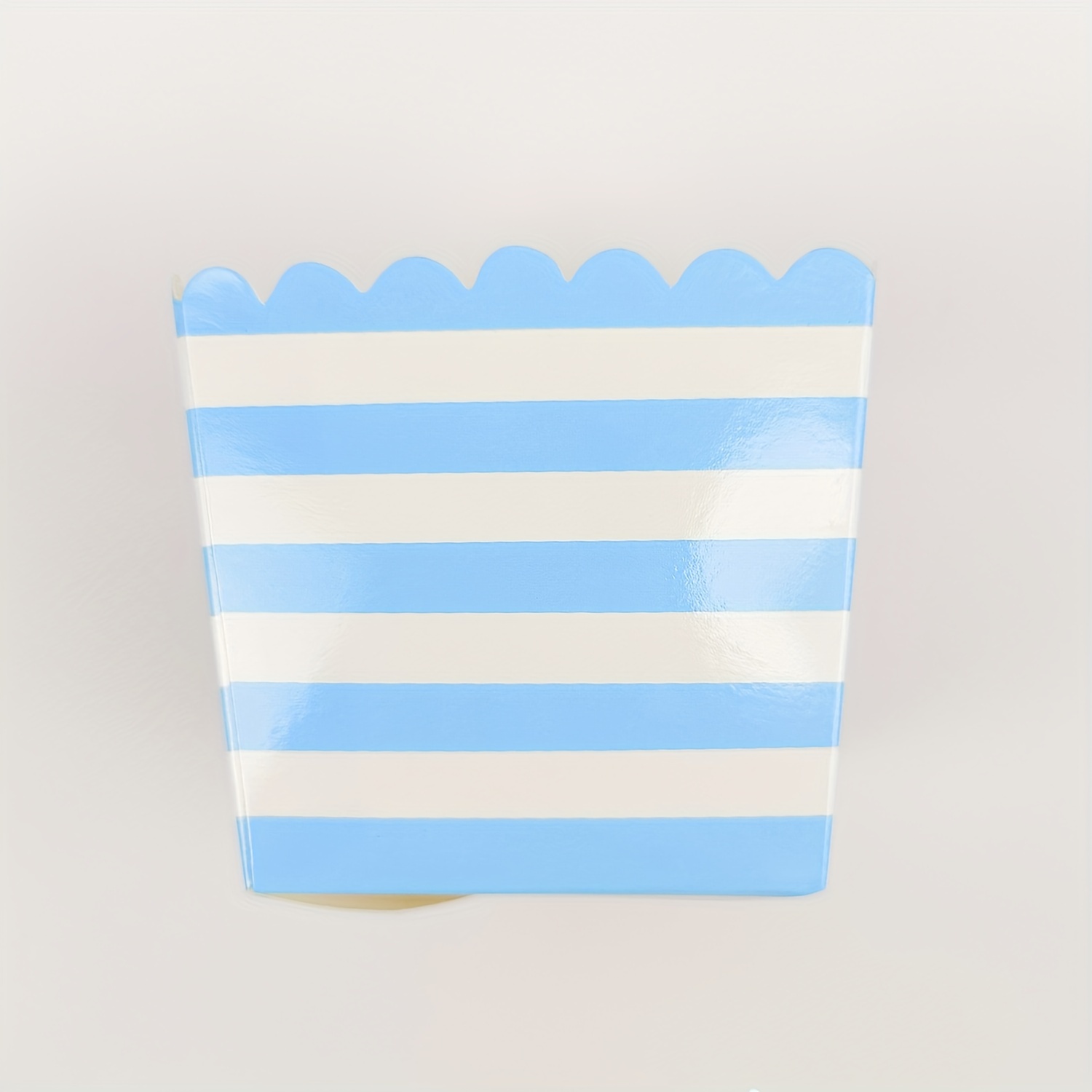 54 Stuks Popcornzakjes – 3 Kleuren (rood, Roze, Blauw) – Met Stippen, Strepen En Golven – 11,5x7x7 Cm – Voor Feestjes En Filmavonden