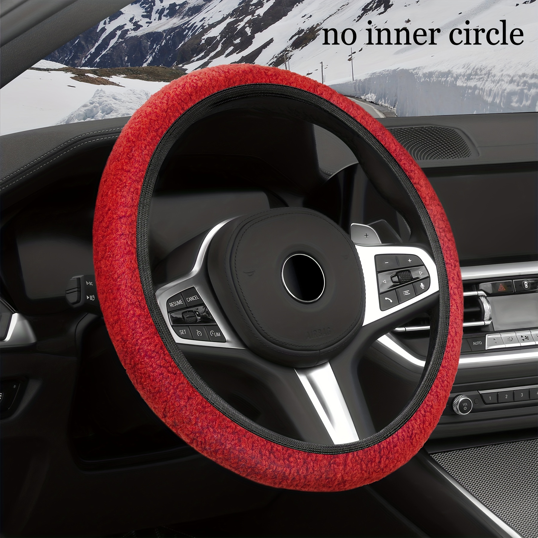 14 Inch Steering Wheel Cover - Temu