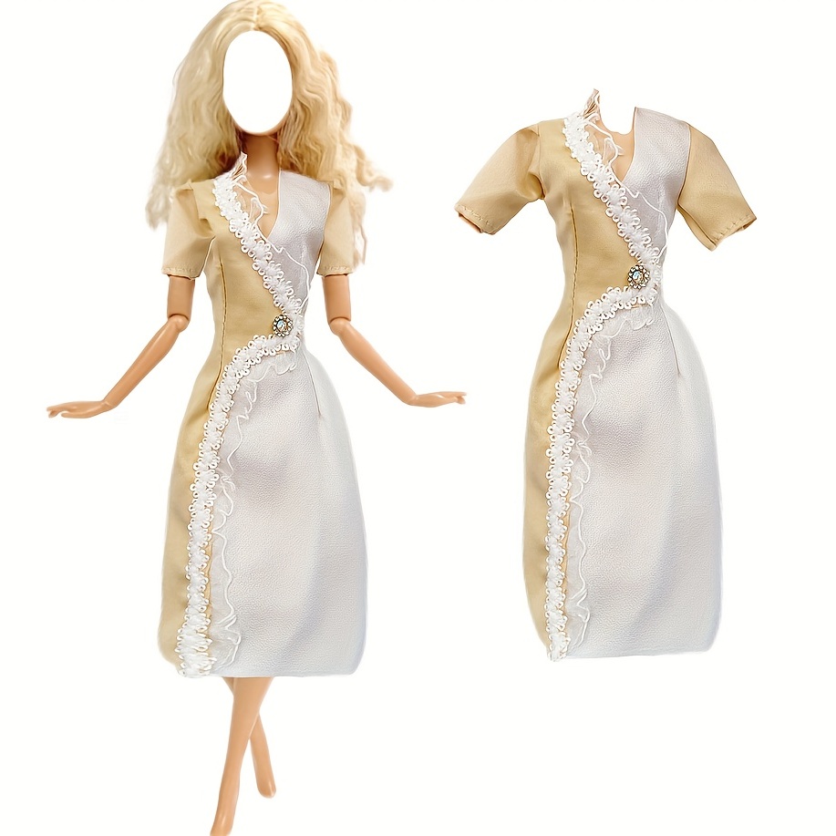 Fashion Princess Dress Evening Skirt 1/6 Doll Party Clothes - Temu