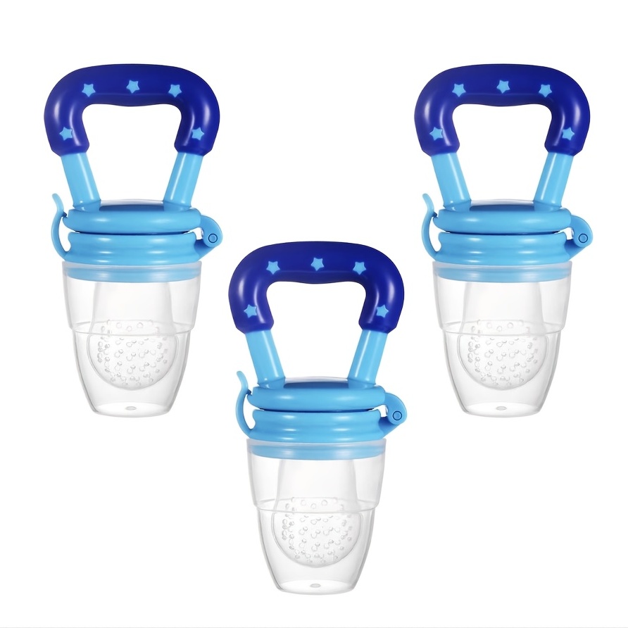 Baby Food Feeder with Spoon Silicone Nibbler Pacifier – Mica Rae