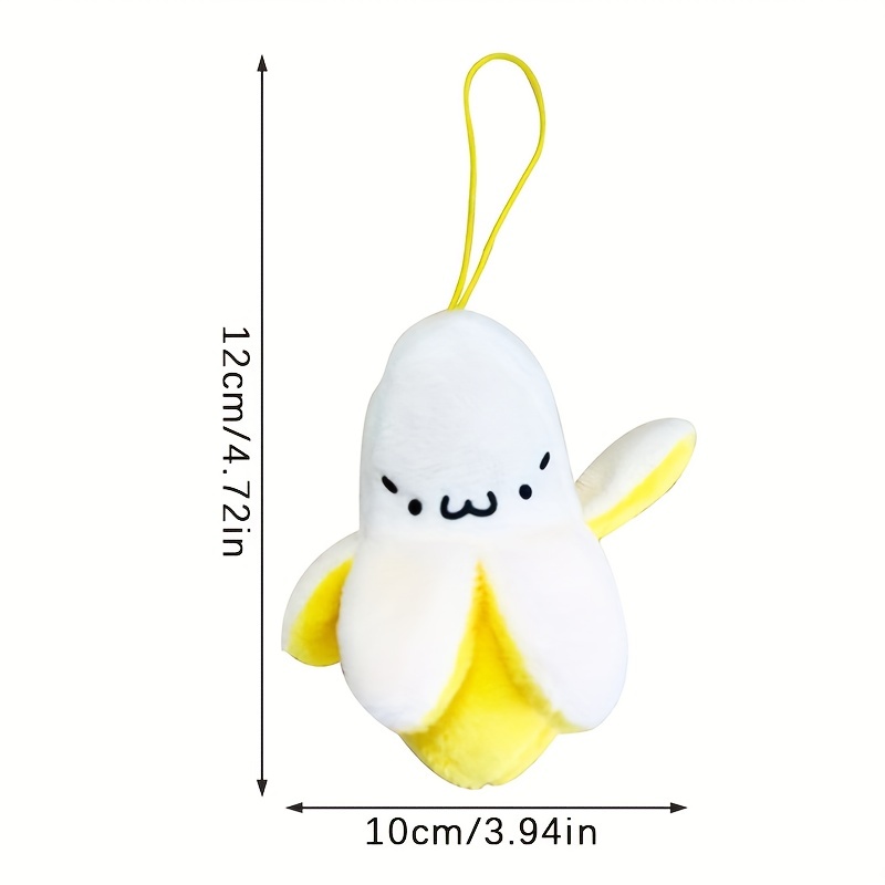 Micro Banana Plush Keychain 2 –