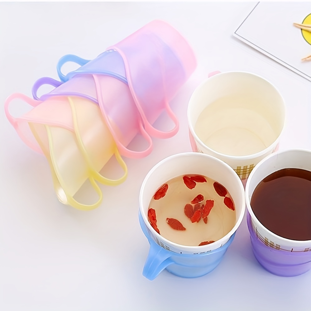 Thickening Disposable Paper Cups Household Commercial Anti - Temu