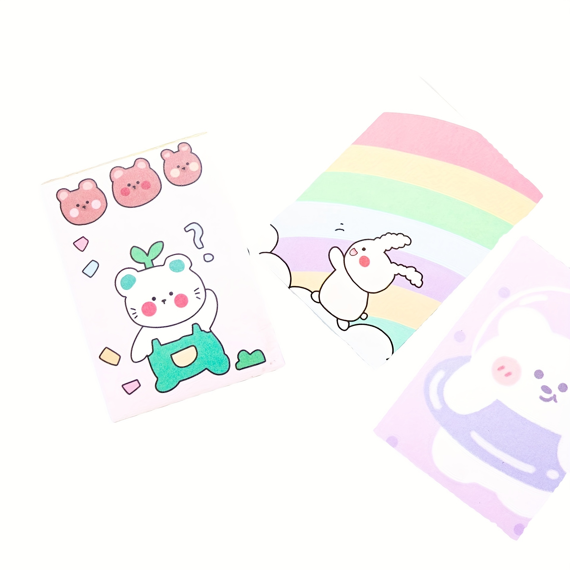 Mini Sticky Note Memo Pad 30 Sheets Student Small Notebook