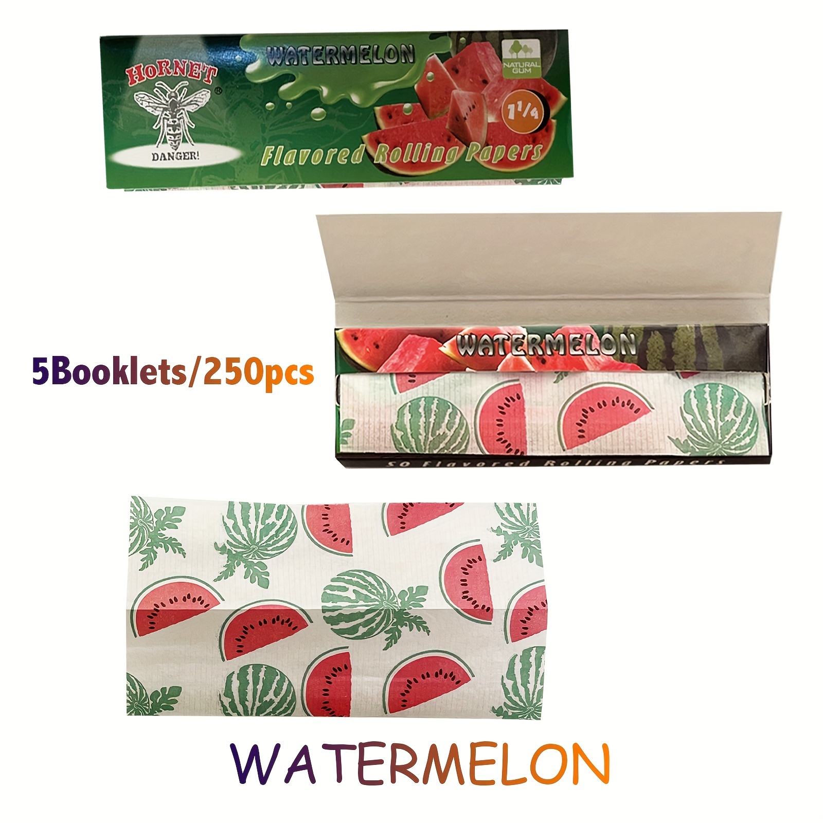 2/5booklets/ Rolling Paper Mixed Fruit Flavors Cigarette - Temu