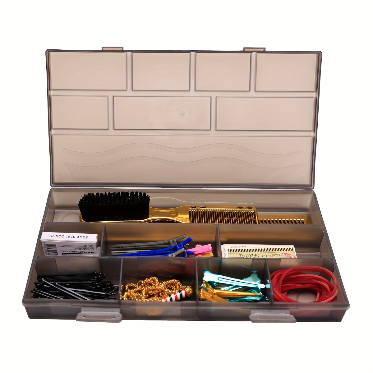 Barber Tool Holder Comb Jewelry Storage Box Case - Temu