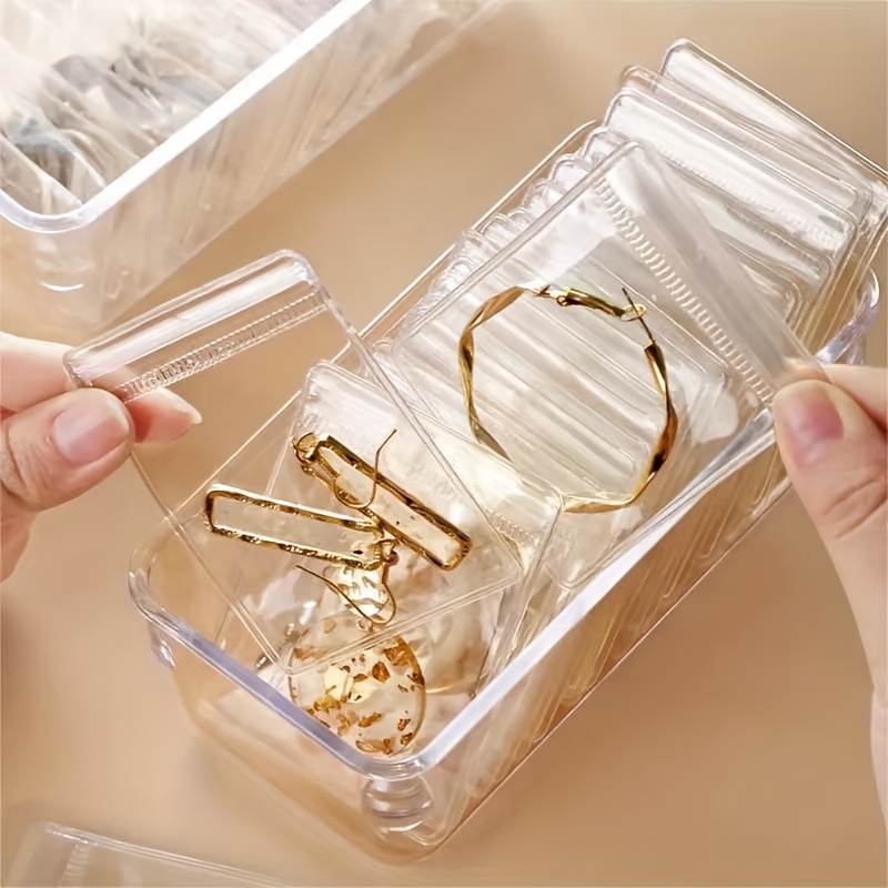  WEDDINGHELPER Jewelry Bags Small Self-Sealing Plastic