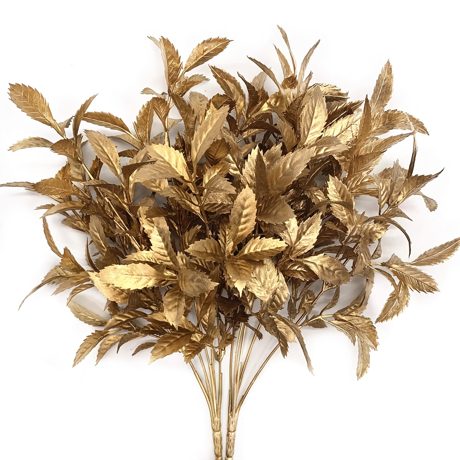 Gold Artificial Leaves - Temu New Zealand