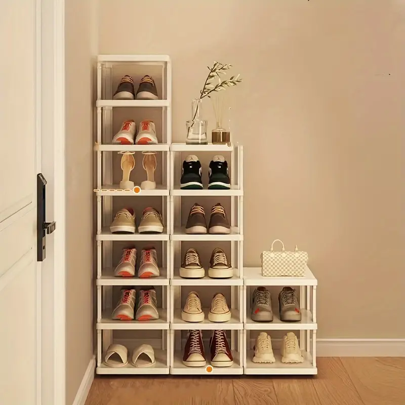 Shoe Rack Dustproof Shoe Cabinet Multi layer Simple Shoes - Temu