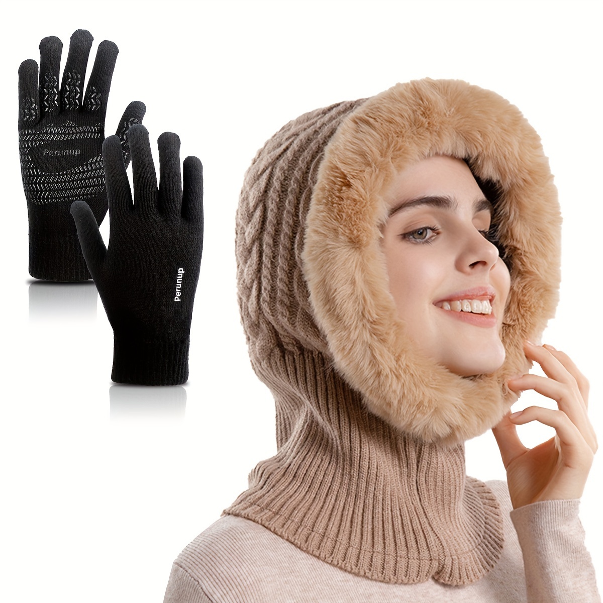 Guantes Mujer Guantes Mujer Guantes Lana Guantes Invierno - Temu