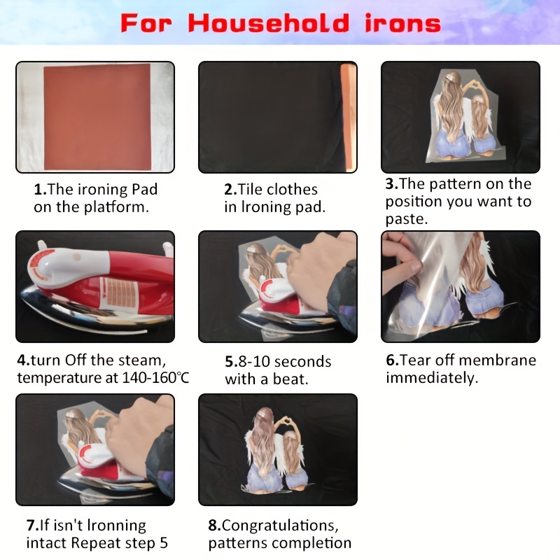 Summer Iron Patches Heat Transfer T shirt Stickers - Temu