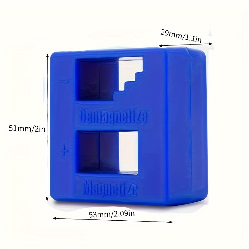 Magnetizzatore E Smagnetizzatore Di Precisione Blu, Smagnetizzatore Magnetizzatore  Per Cacciavite, Strumento Di Magnetizzazione E Smagnetizzazione Rapida 2 In  1 Per Viti - Temu Italy