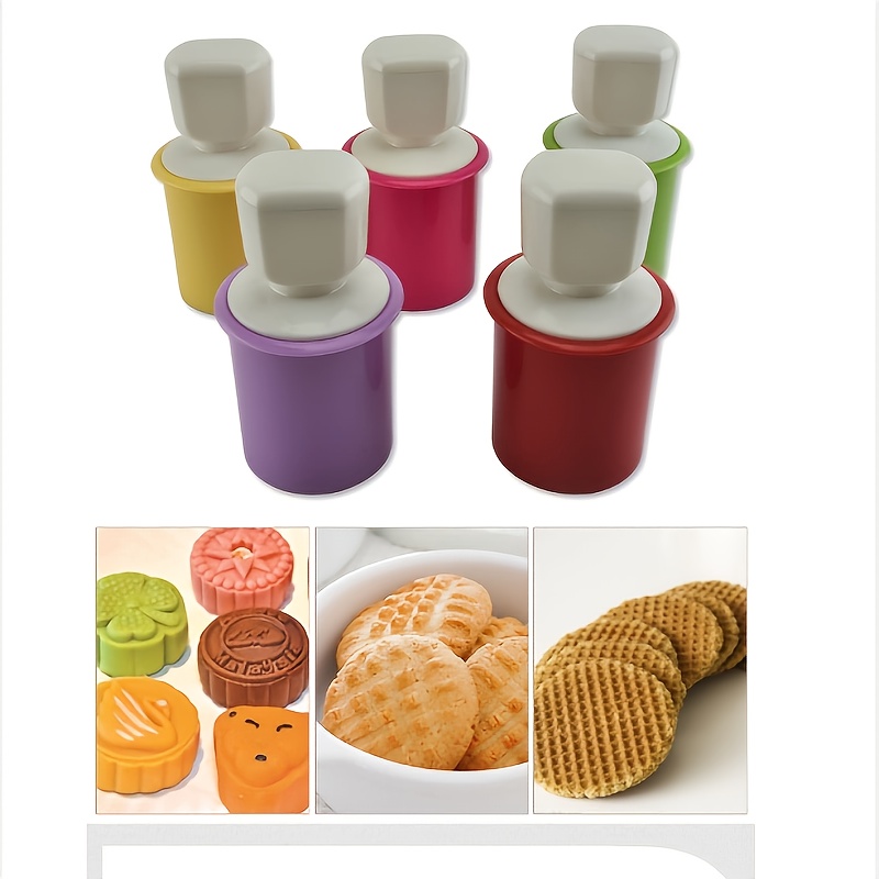 Cookie Baking Tools Diy Hand Press Mould Tools Kitchen Gadgets Cookie  Stamps Mou