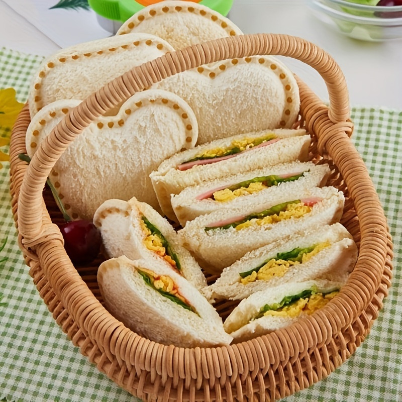 6/18PCS Uncrustable Decruster Sandwich Maker for Kids Cartoon Lunch  Accessories