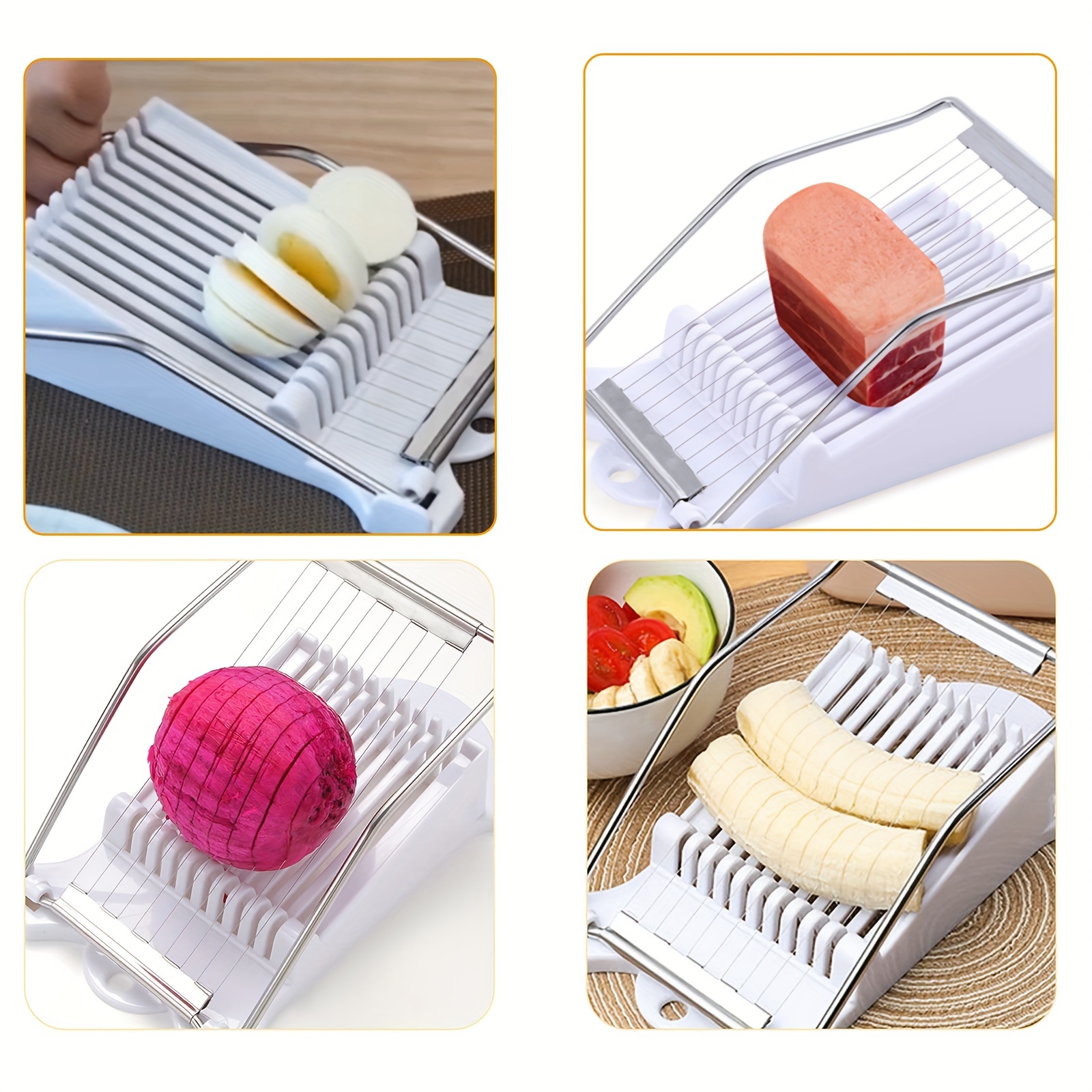Luncheon Meat Slicer Multifunctional Ham Slicers Stainless - Temu