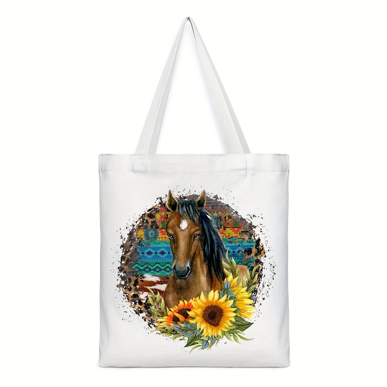 Horse Duffle Bag Horse Overnight Bag Girls Horse Duffle 