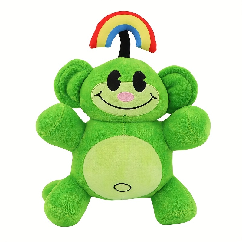Green Rainbow Friends Plush Toy Cartoon Doll Stuffed Soft Kids Gifts  Halloween