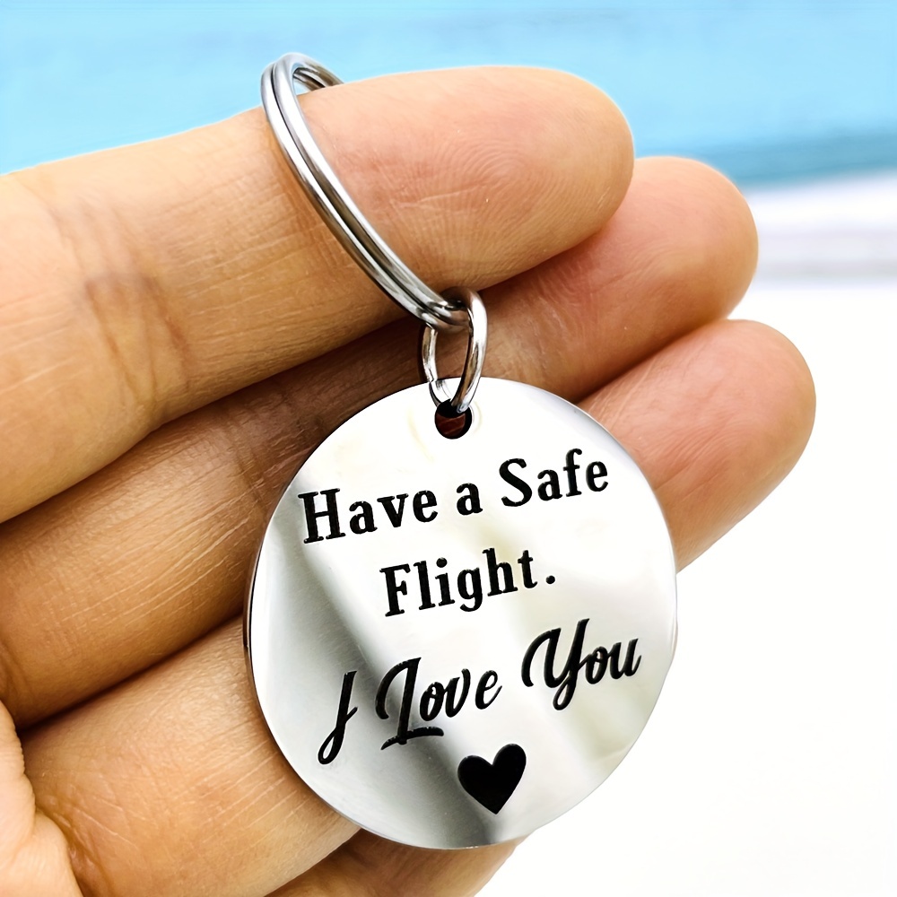 Got a loved one who is about to travel? Then this Fly Safe keychain is –