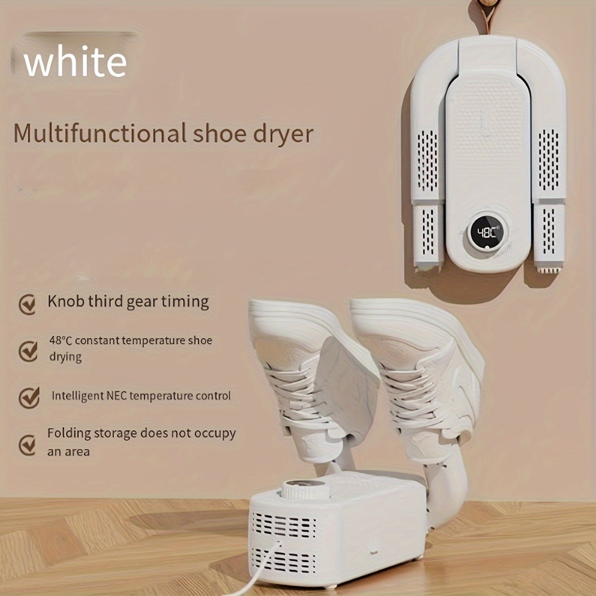Coastaler Boot Dryer for Work Boots, Shoe Dryer and Deodorizer, Portable  Electric Boot Warmer Machine with Heat Blower, Fan, Timer, Telescopic Rack  & Quick Drying for Ski Boots, Glove, Helmet - Yahoo