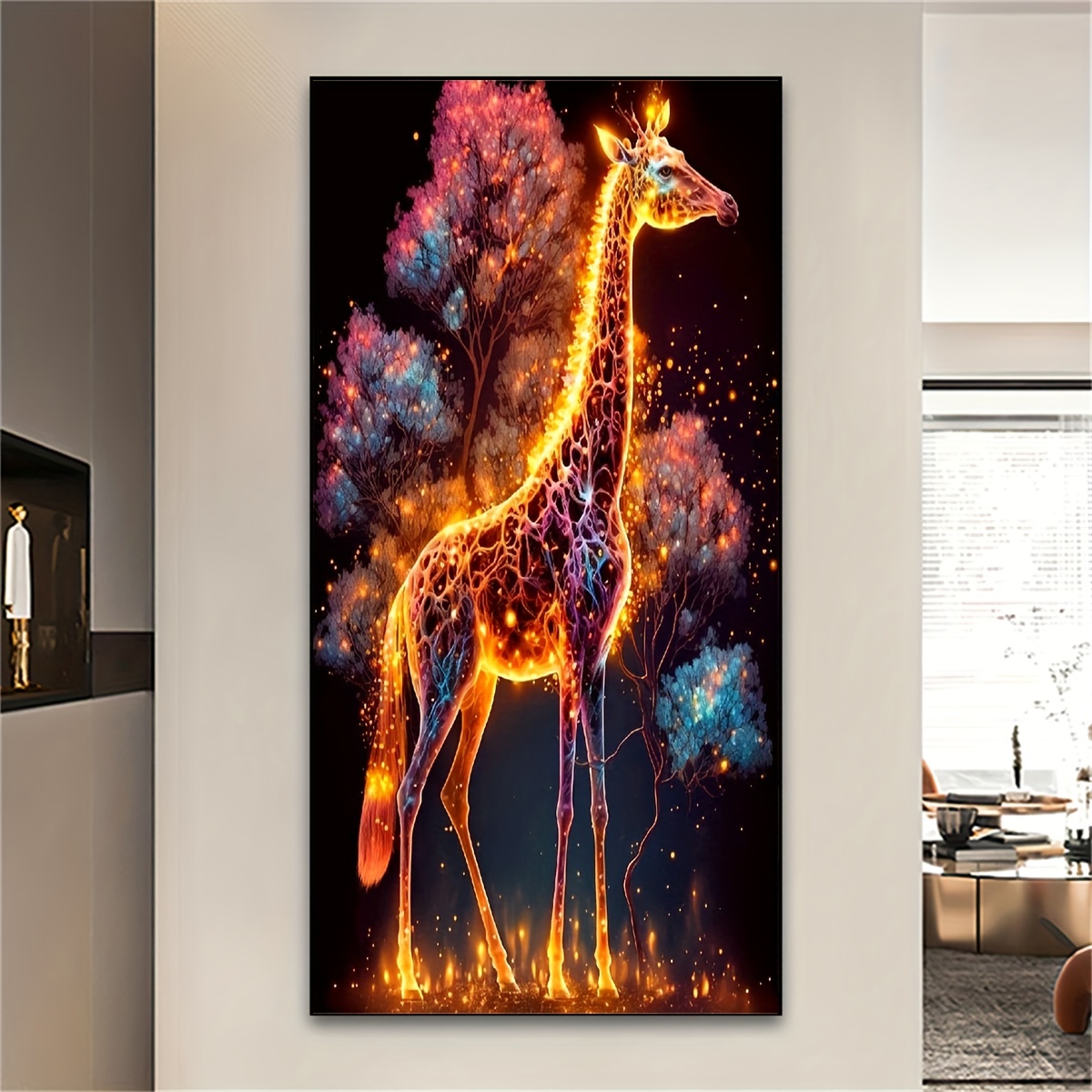 Diamond Painting For Adults, 5d Giraffe Full Artificial Diamond Art Kits,  Diy Gem Painting Set, Home Wall Decor Gifts Paint By Artificial Diamonds -  Temu