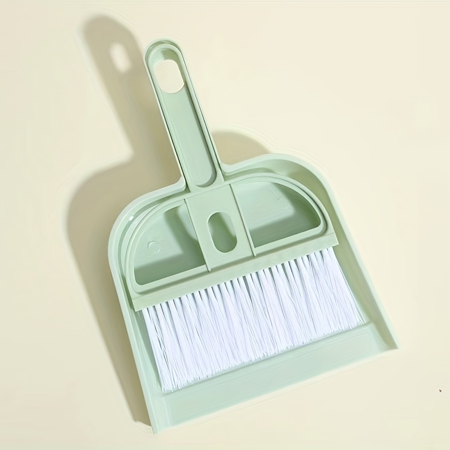 Mini Dustpan And Brush Set Small Cleaning Sweeper Broom - Temu