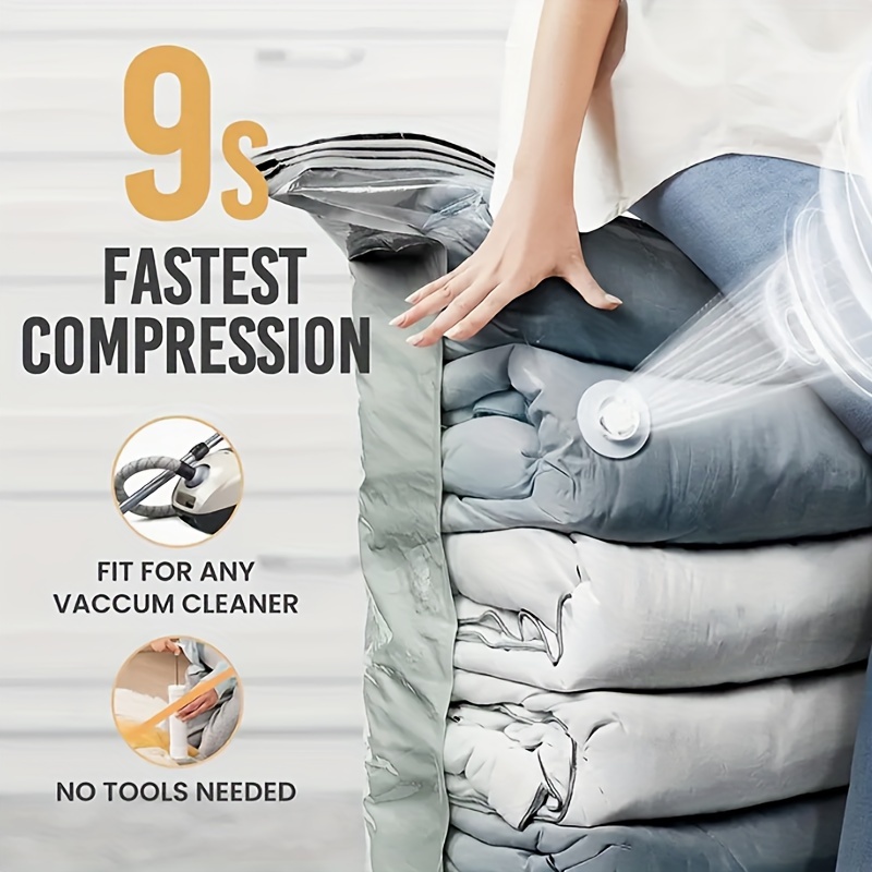 Extra Large 3d Vacuum Storage Bag - Versatile And Adaptable - Free