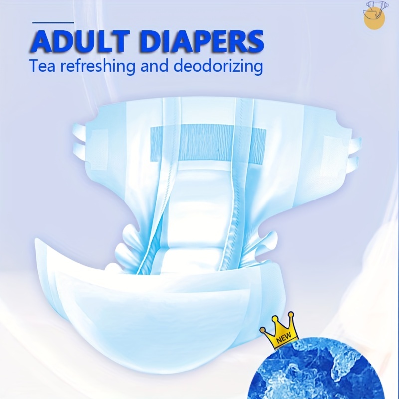 10 Pack Adult Diapers Incontinence Care Underwear For Seniors Adult  Disposable Diapers