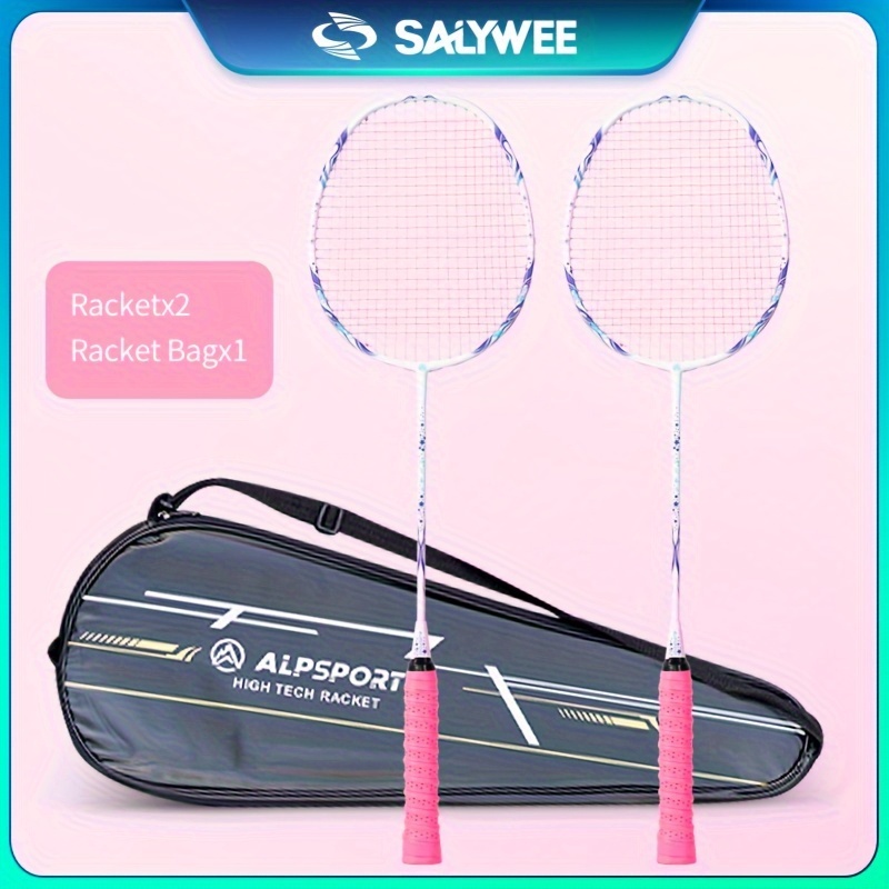 SALYWEE Professional Badminton Racket - Carbon Racket For Competition & Training
