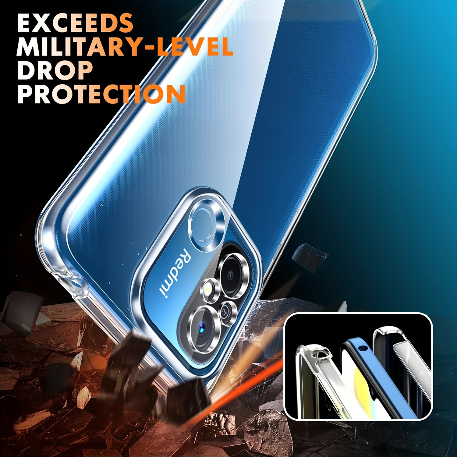 Carcasa 360 ° de cuerpo completo para Xiaomi Redmi Note 10 - Protección  completa