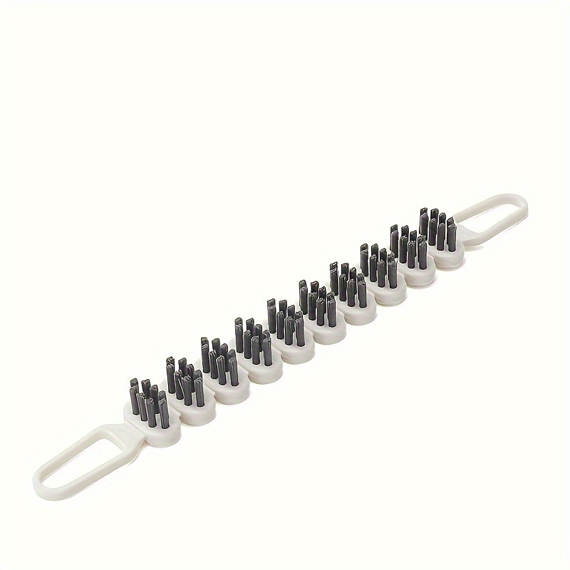 E-shop Flexible Rillenreinigungsbürste - Steife Borsten für Küche & Bad, Keine Toten Ecken, Ideal für Fensterleisten & Toiletten