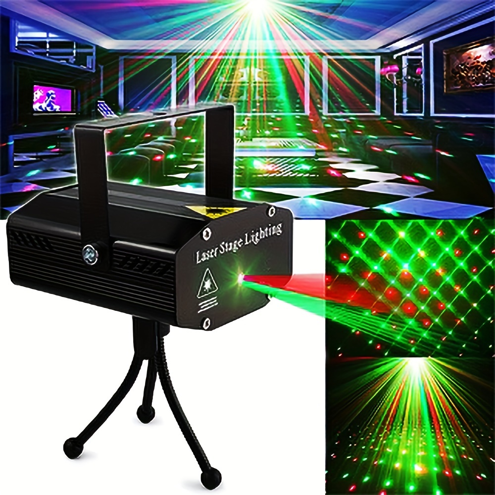 

Party Lights, Disco Dj Lights Rave Stage Lighting Projector Effect Soundactivated Flash Strobe Light With Remote Control For Parties Homeshow Bar Club Birthday Ktv Dj Pub Karaoke Christmas Holiday