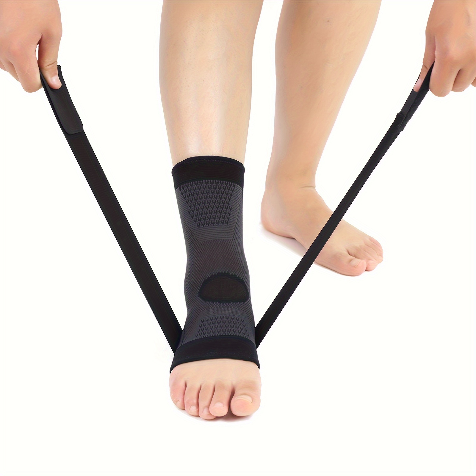 Tobillera estabilizadora de encaje, para mujeres y hombres, transpirable,  ajustable, soporte de pie para deporte, esguince de tobillo, recuperación  de