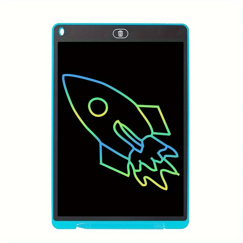 1pc led writing tablet colorful screen doodle drawing tablet writing tablet educational christmas birthday gift learning tablet christmas thanksgiving new year birthday gift