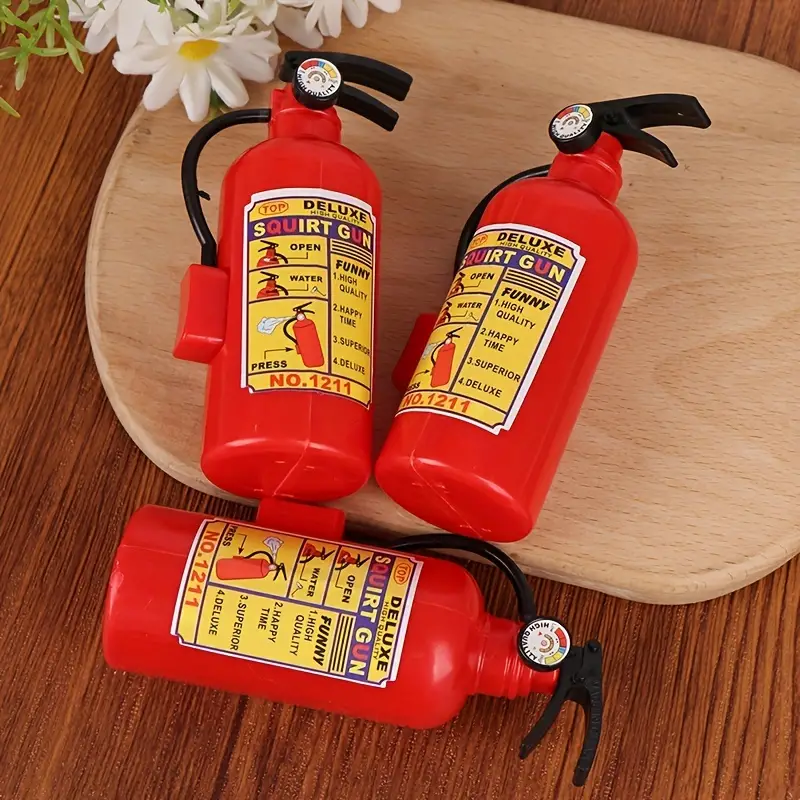 3 Stück Lustige Mini-Feuerlöscher-Spielzeuge Tricky Person Prank Toy Mini  Wasser