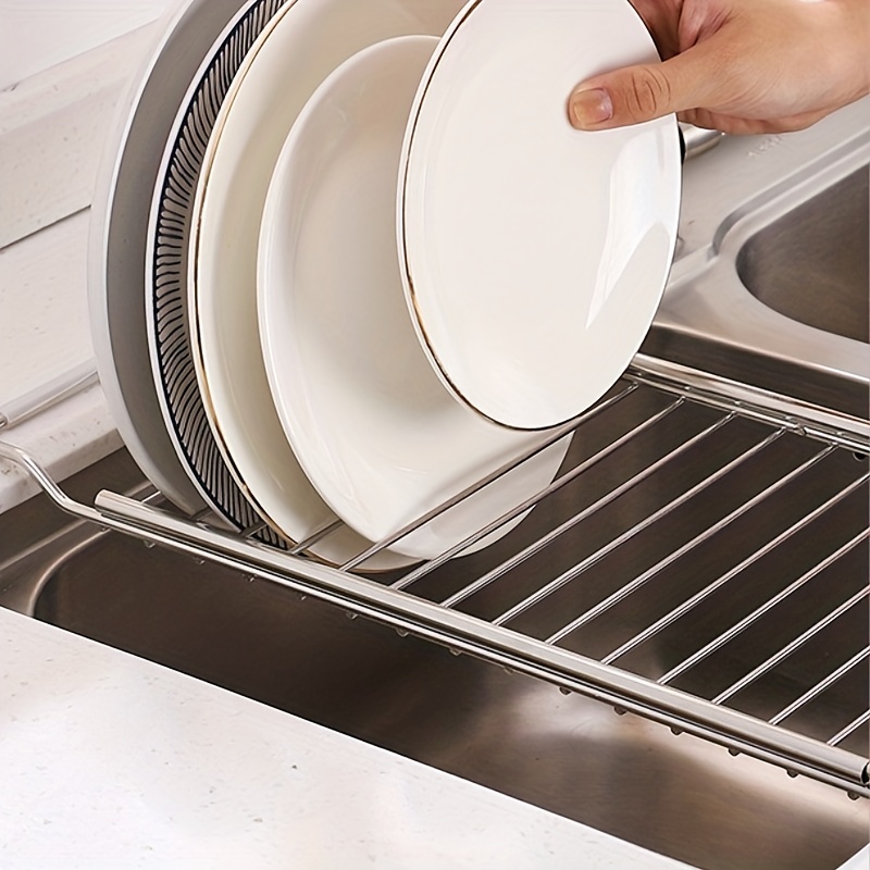 Sinkin Dish Rack- In-Sink Dish Drying Rack