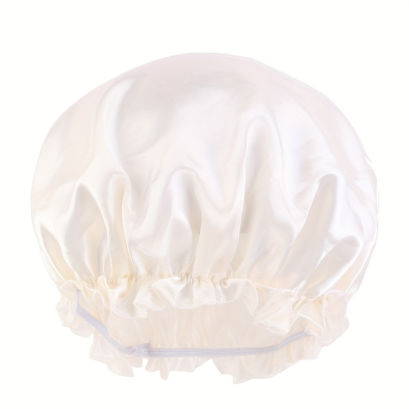 1pc womens satin bonnet elastic Temu