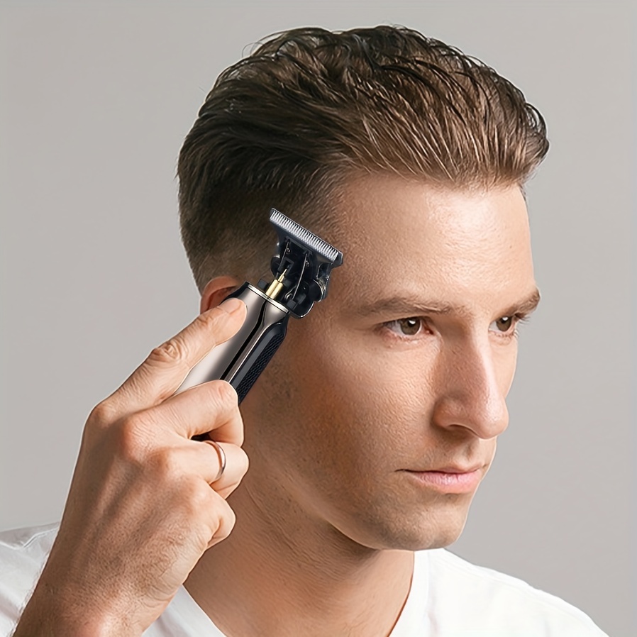Comprar Cortadora de pelo eléctrica para hombres, Afeitadora eléctrica  recargable, Máquina para cortar cabello de barbero y barba, corte de pelo