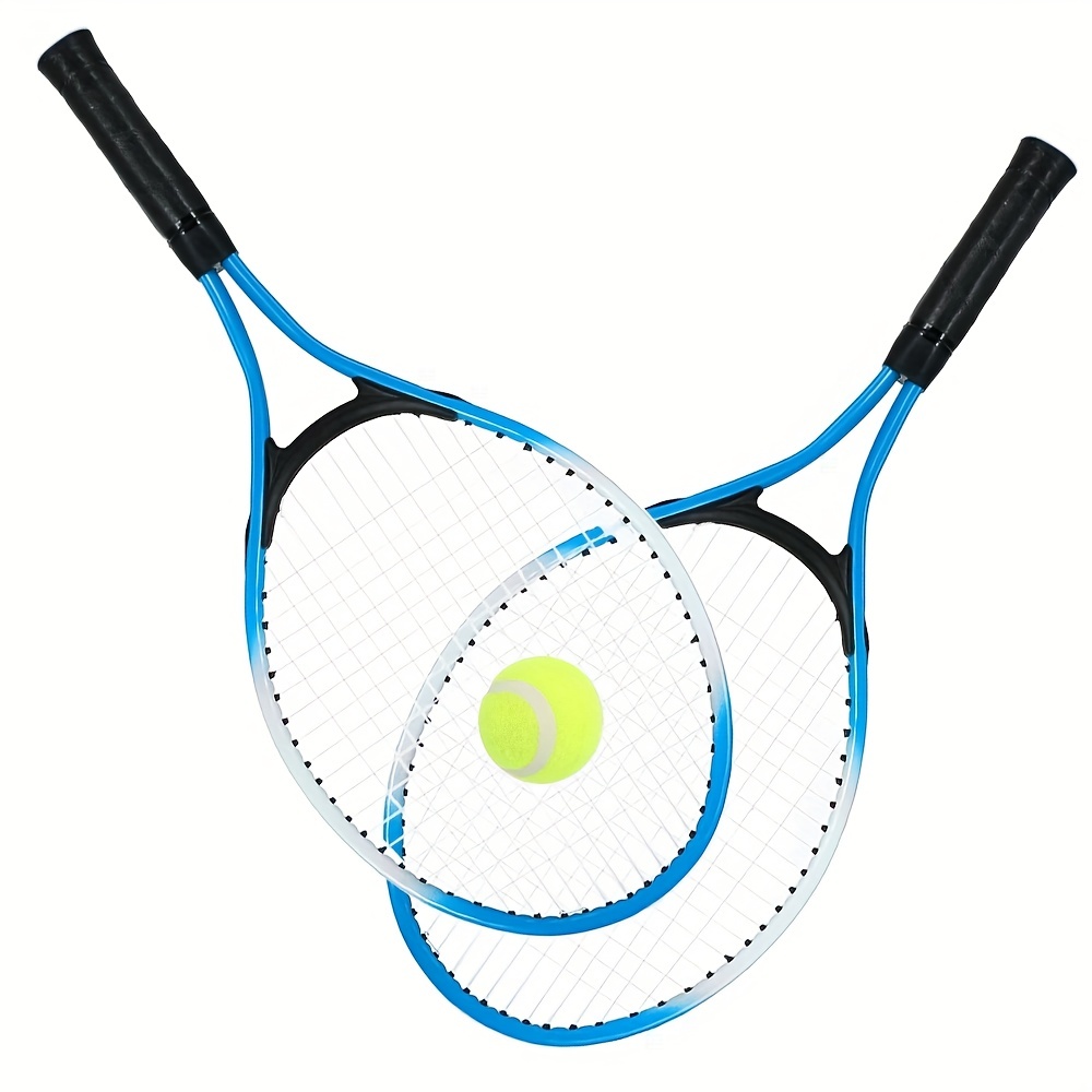 Premium Tennis Racquet Set For All Ages - Includes 2 Racquets, 1 Ball, And Durable Cover Bag - Perfect For Indoor And Outdoor Play