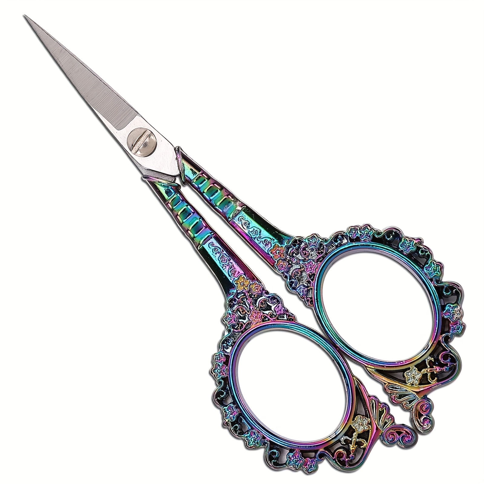 Crane Scissors, Embroidery Needlepoint Scissors, Vitange Style
