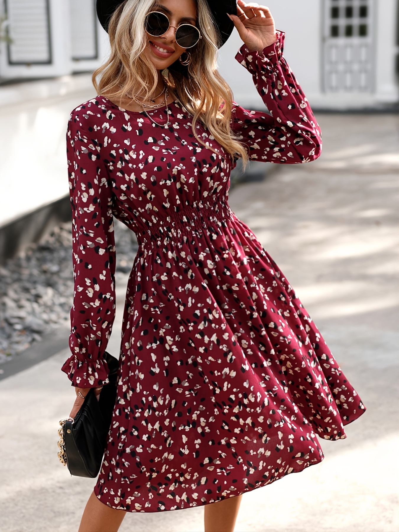 Floral Dress for Fall