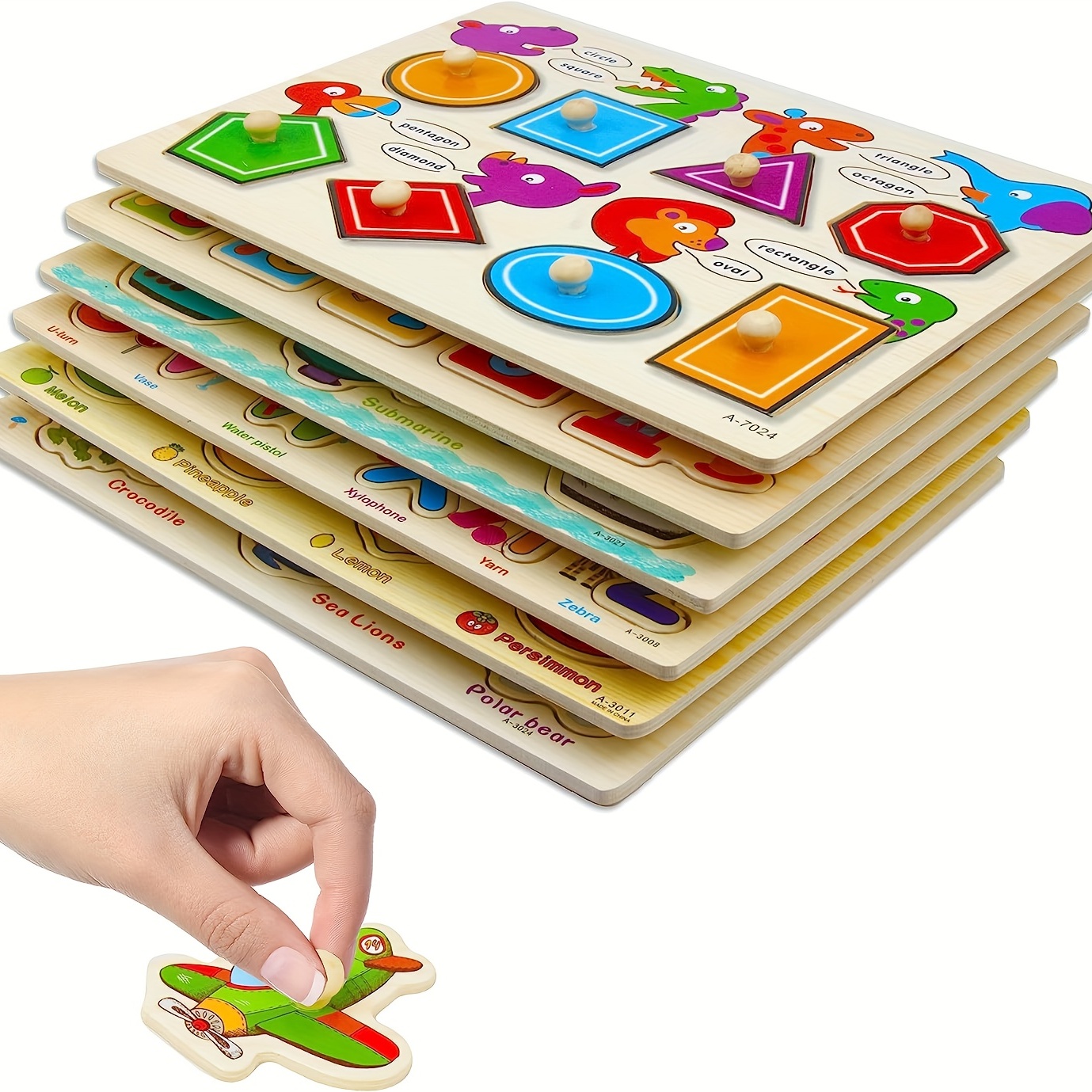 Peg Puzzle Set