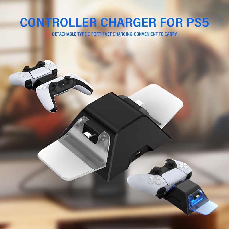Dual Controller Charger For Ps5 Usb Cargador Controlador - Temu