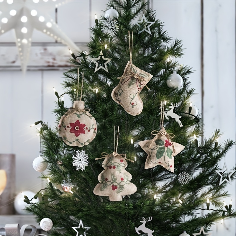 1pc Pendente Albero Natale Decorazione Natale Ornamento - Temu Italy