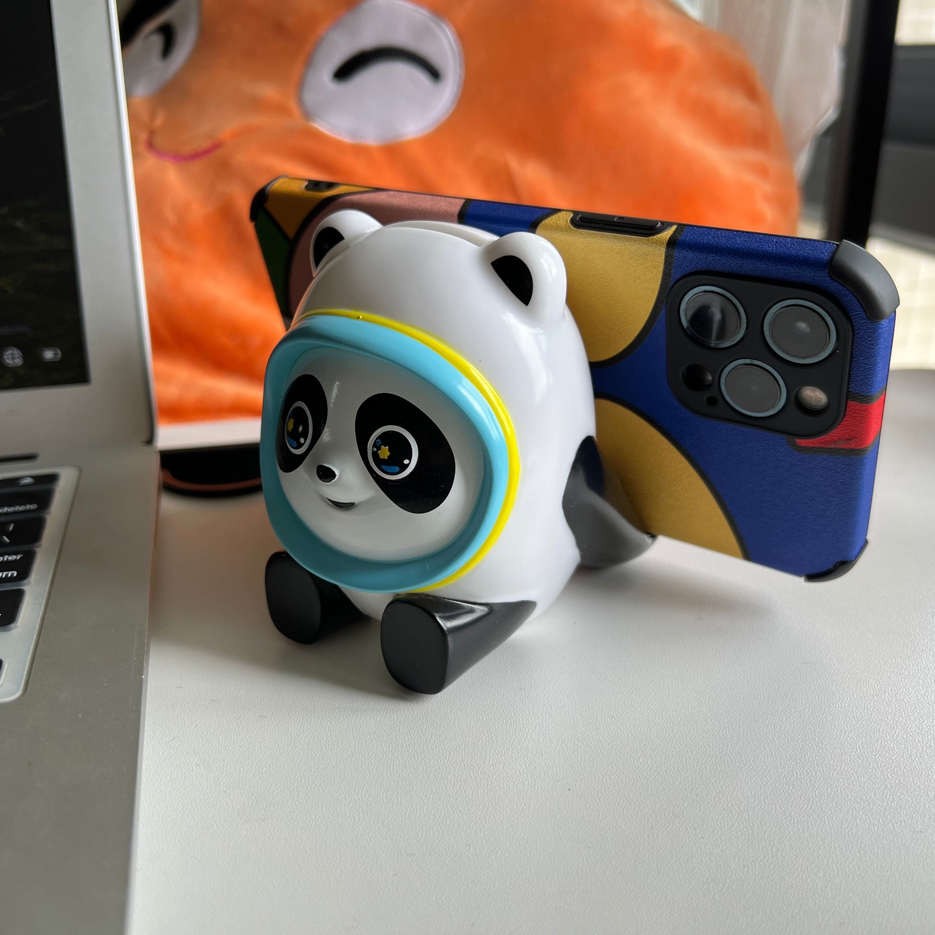 Cute Panda Desktop Bracket: Creative Decoration Mobile Phone - Temu