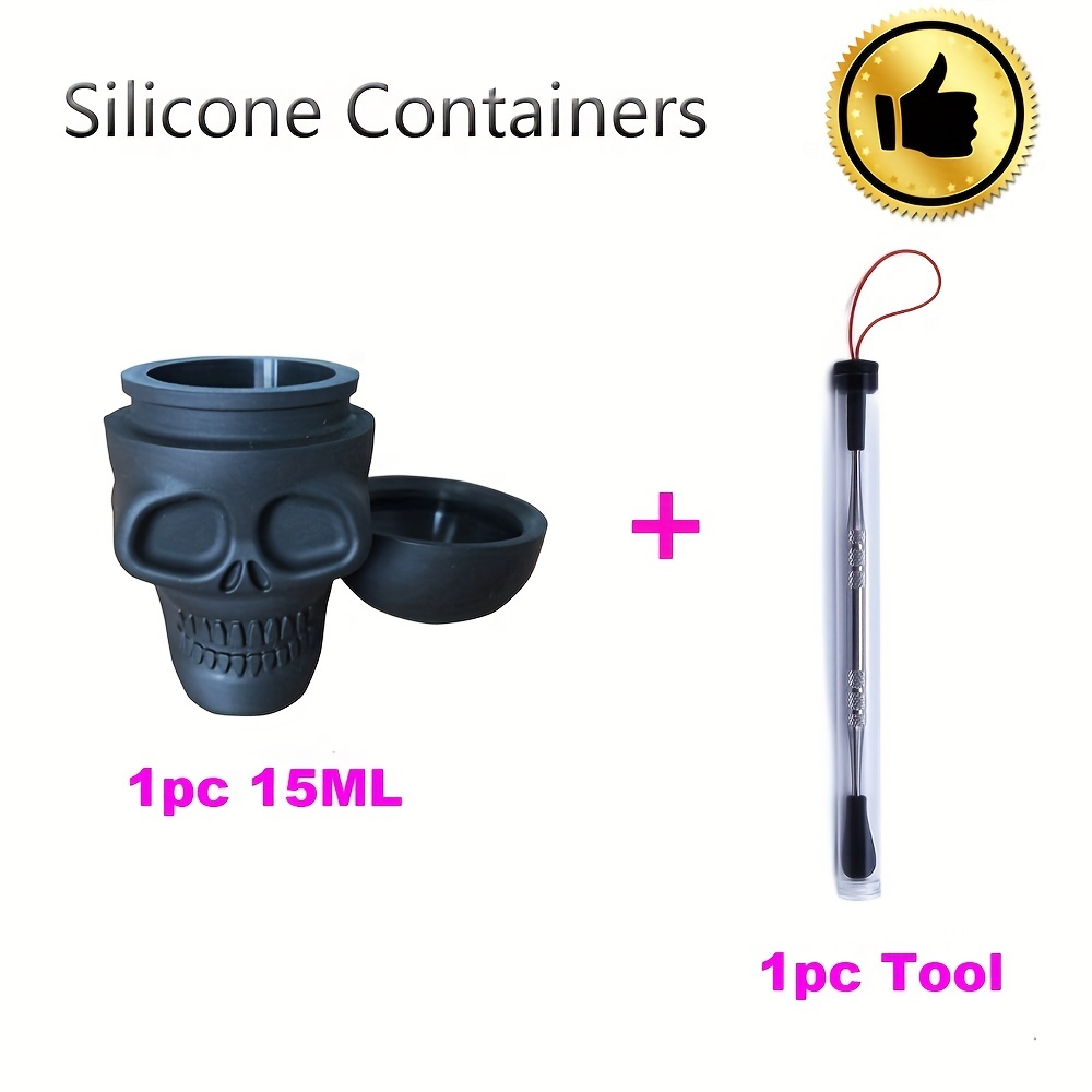 Silicone Containers Skull Silicone Container For Wax Mexico - Temu