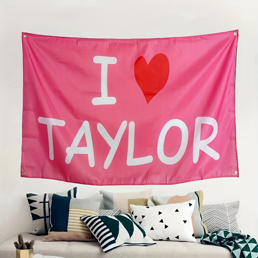 Famous Musician Taylor Tapestry Flag 3x5 Ft For Room College Dorm B